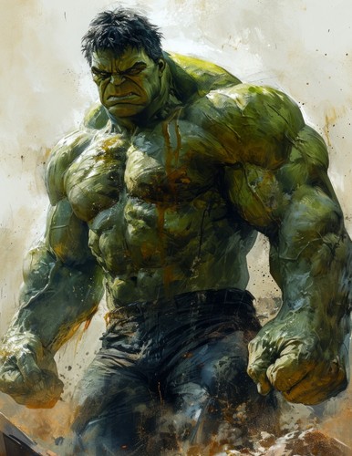 Stampa fine art hulk - stampa, 6"