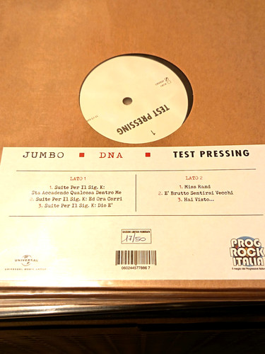Jumbo dna test pressing - ", dna"