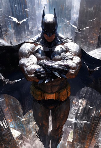 Stampa fine art batman - stampa,