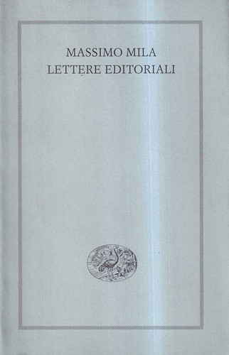 Massimo mila lettere - -,